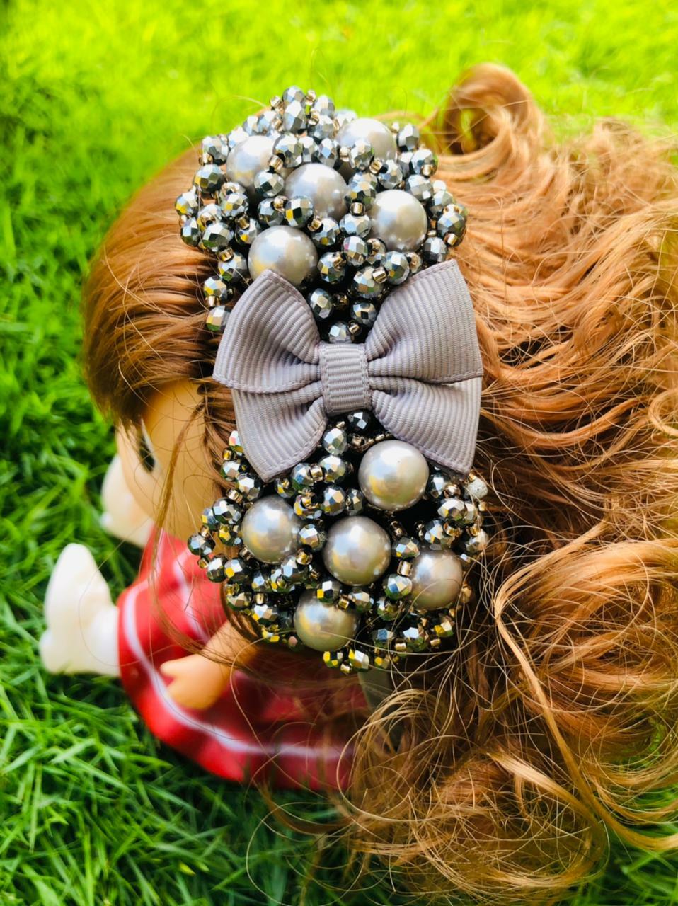 Headband - Pearl | Buy Colourful Headbands for Infant & Toddler Girls | Smiley Buttons